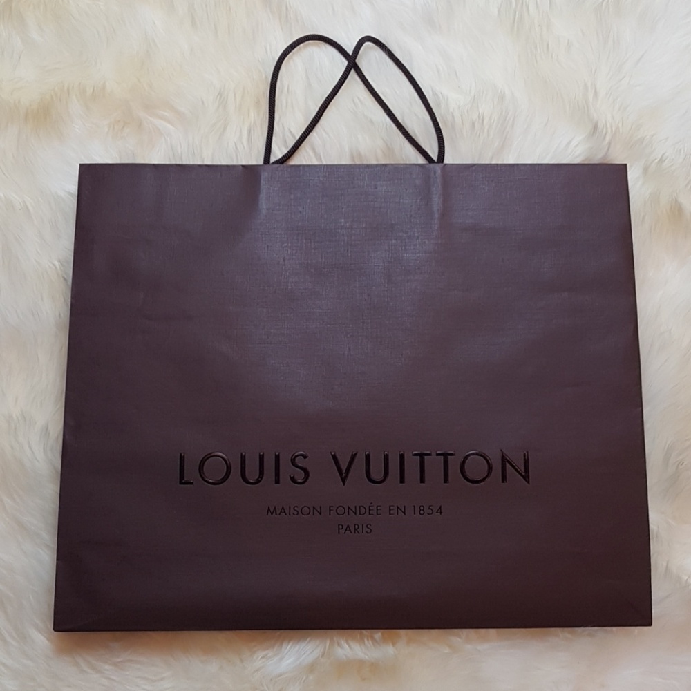 Authentic Louis Vuitton Shopping Bag